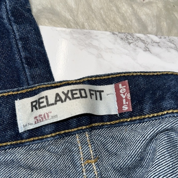 Levi's Blue Straight Jeans Classic Fit 38x32 - Picture 2 of 9